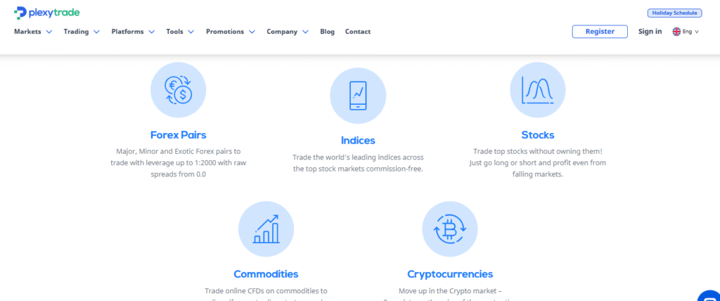 Plexytrade-Forex-Stocks-Indices-Commodities-Crypto