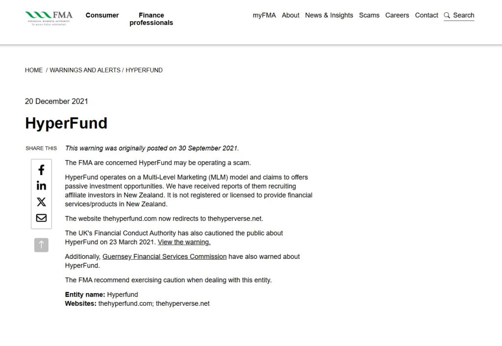 HyperFund-Financial-Markets-Authority-warning