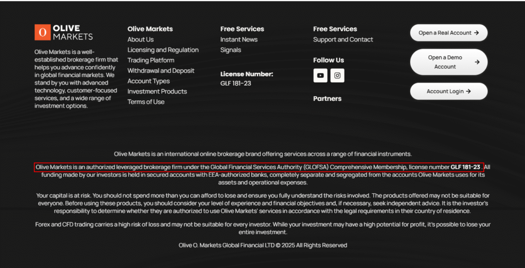 Olive-Markets-Licensed-and-Reliable-Forex-Company